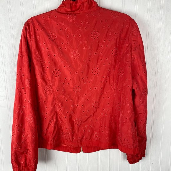 Chico's Zenergy Red Zip Up Jacket Size Medium‎ - Picture 2 of 4
